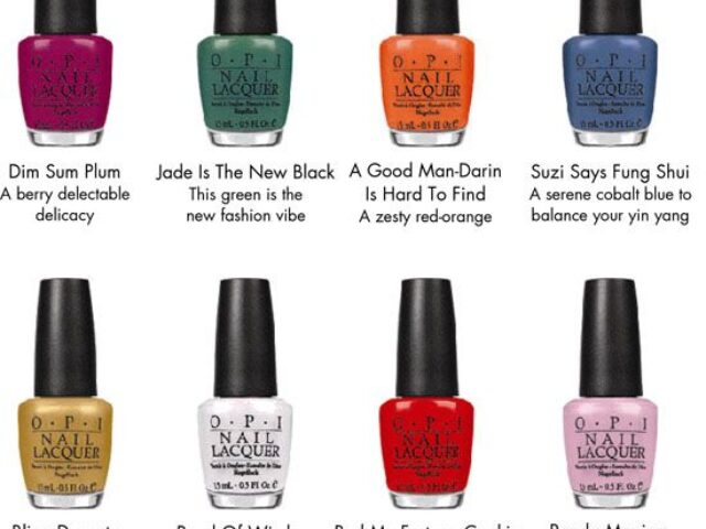 Hong Kong 2010. kolekcija OPI lakova za nokte