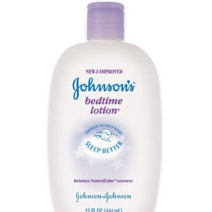 johnsons bed time lotion