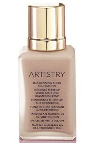 Artistry tečna podloga za lice – Self-defining sheer foundation
