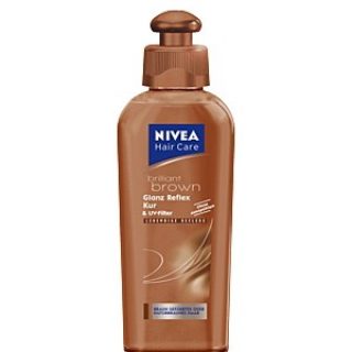 Nivea Brilliant Brown Glanz Reflex Kur & UV filter – pakovanje za smeđu kosu bez ispiranja