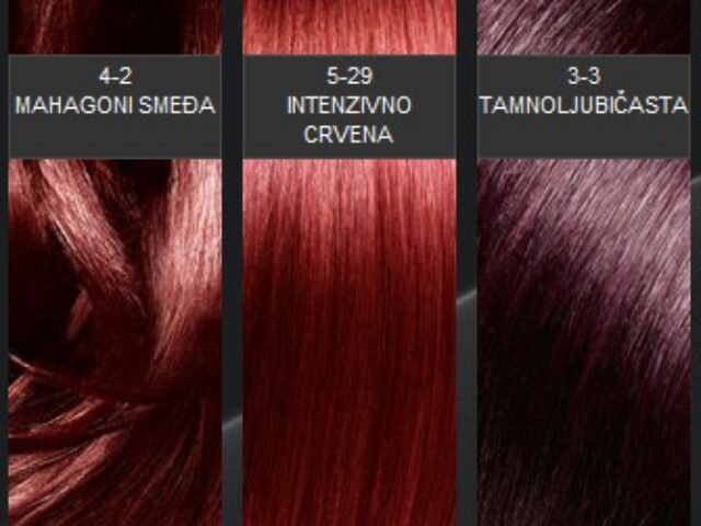 Syoss paleta boja farbi za kosu