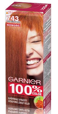Paleta boja za kosu Garnier 100% Color 25