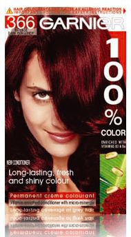 Paleta boja za kosu Garnier 100% Color 21