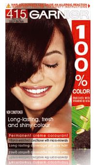 Paleta boja za kosu Garnier 100% Color 19