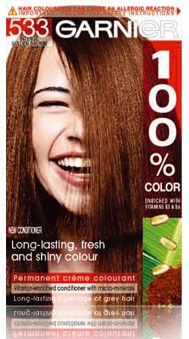 Paleta boja za kosu Garnier 100% Color 12
