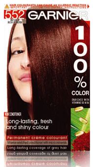 Paleta boja za kosu Garnier 100% Color 11