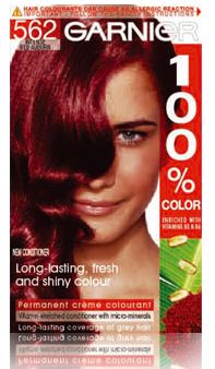 Paleta boja za kosu Garnier 100% Color 12