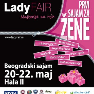 LadyFair – sajam za žene – ulaznice najbržim