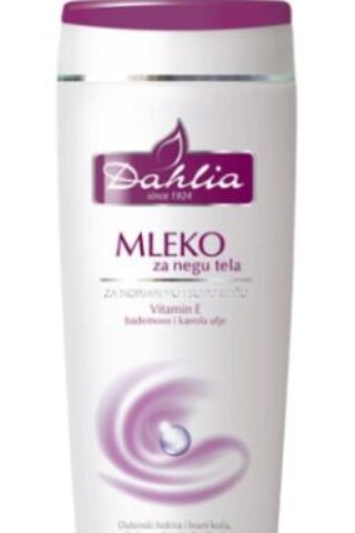Dahlia mleko za negu tela