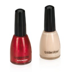 Golden Rose With protein Nail Lacquer
