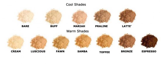 foundation-shades