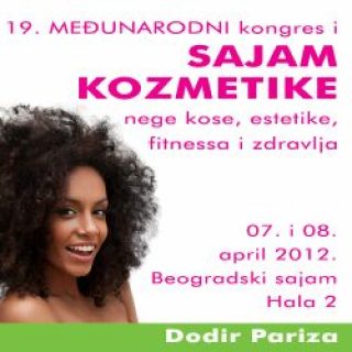 19. međunarodni kongres i sajam kozmetike u Beogradu – Dodir Pariza