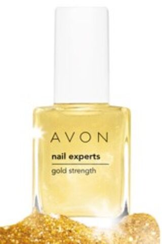 Avon tretman za čvrste nokte sa česticama 24k zlata