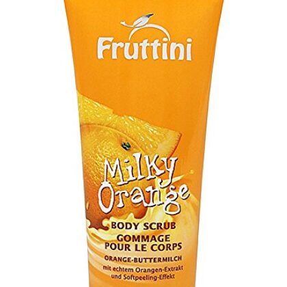 Milky Orange body scrub