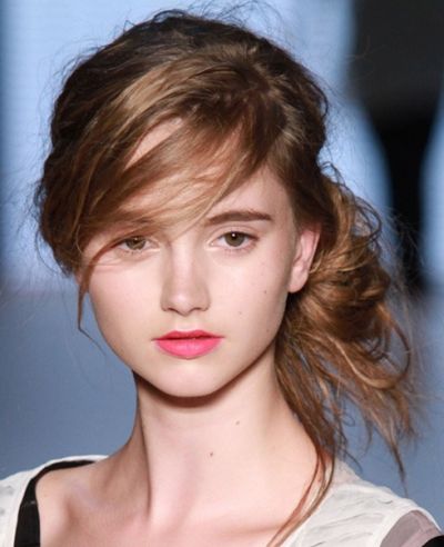 side swept hairstyle 2013