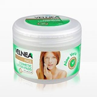 Velnea Face cosmetic lotion pads Aloe Vera