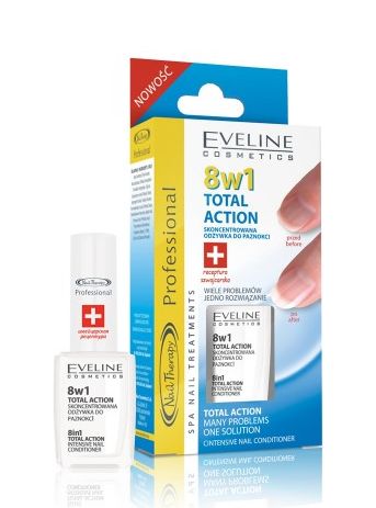 Eveline – Nail Therapy 8 u 1 Intenzivni učvršćivač za nokte