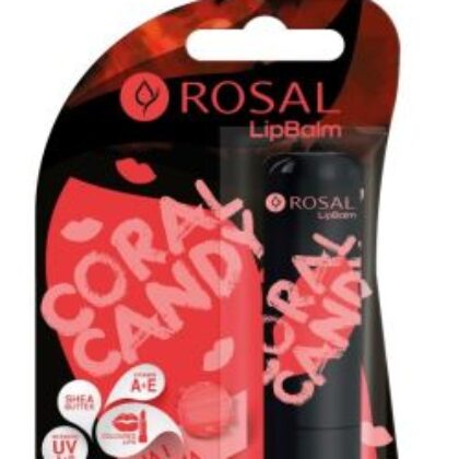 rosal lip balm coral candy
