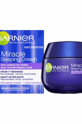 Garnier Miracle Sleeping Cream noćna anti-age krema