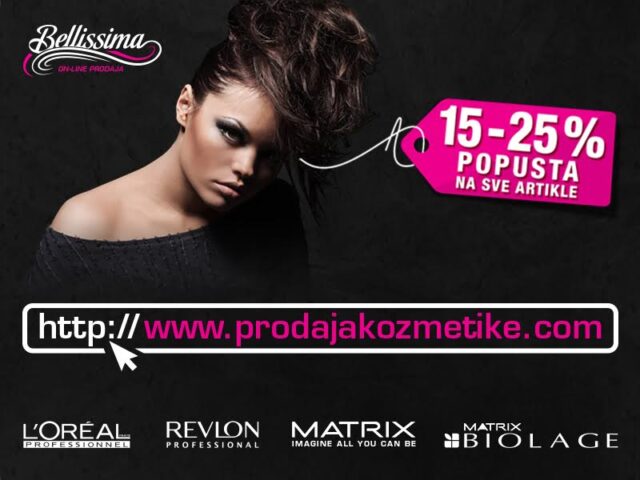 Prodaja kozmetike za kosu i saveti profesionalaca na jednom mestu