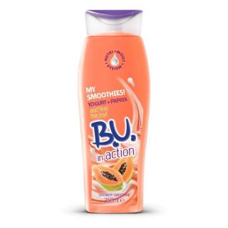 B.U. in action Yogurt + Papaya Shower Smoothie Kremasta kupka