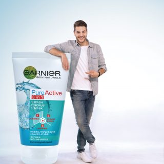 Dušan Šarenac postao Garnier Pure Active  3u1 zaštitno lice