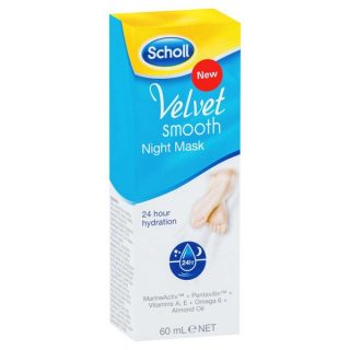 Scholl Velvet Smooth noćna maska za stopala