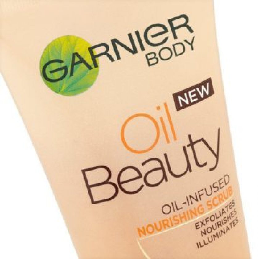 Garnier Body Oil Beauty negujući piling za telo sa uljem Kremašica