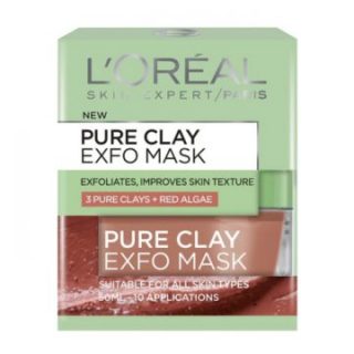 L’oreal Paris pure clay exfo mask (crvena)