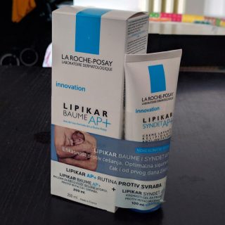 La Roche Posay Syndet AP+ gel za kupanje i Baume AP+ balsam za negu veoma suve atopične kože