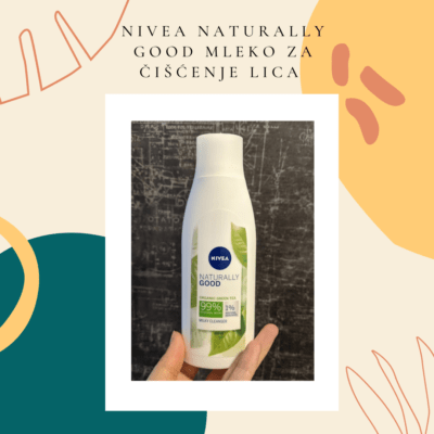 Nivea Naturally good mleko za ciscenje