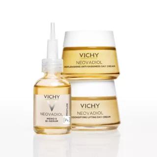 Neovadiol Meno 5 BI-Serum Vichy kampanja #NEMAPAUZEUMENOPAUZI podiže svest o značaju podrške okoline u periodu menopauze svake žene