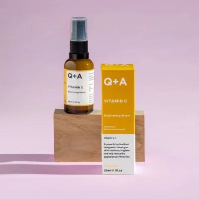 Q+A Vitamin C Brightening Facial Serum