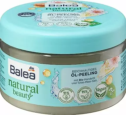 Balea - Beauty Secrets - Dead Sea Salt / White Tea - Oil Scrub