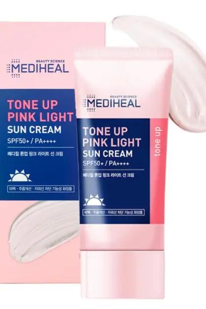 Mediheal Tone Up Pink Light Sun Cream krema sa zastitnim faktorom