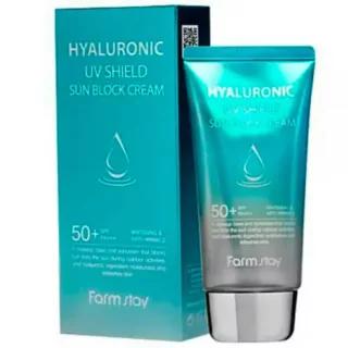 Multifunkcionalna krema za lice Farmstay hyaloronic UV shield sun block cream SPF 50+/PA+++