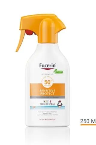 Eucerin Sprej na pumpicu za zaštitu osetljive dečje kože od sunca SPF 50+