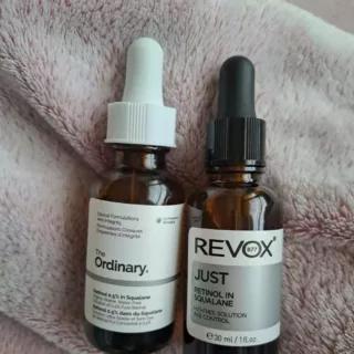Revox vs The Ordinary retinol serum