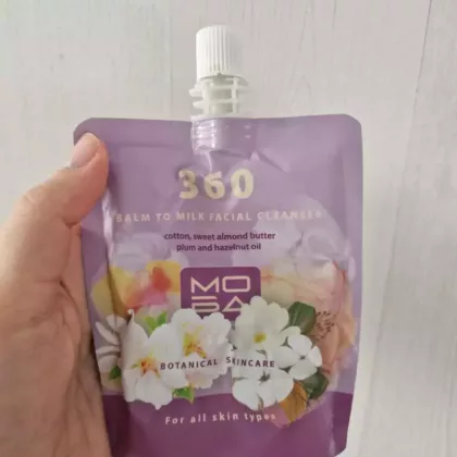 Moba 360 Balm to milk facial cleanser