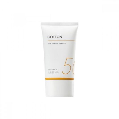 Missha cotton sun spf 50+ PA++++ recenzija