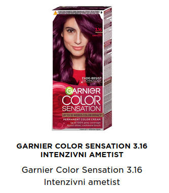 Garnier Color Sensation crvene