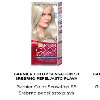 Garnier Color Sensation plave