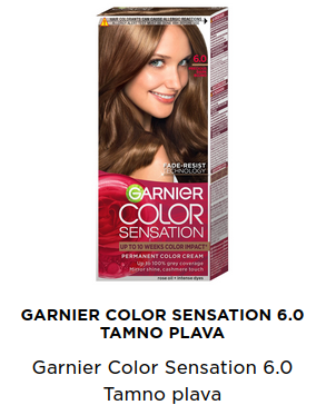Garnier Color Sensation plave