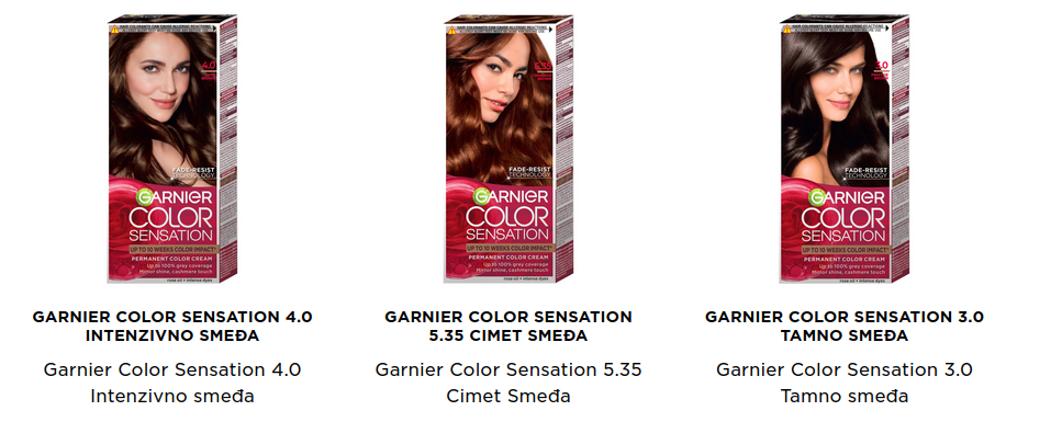 Garnier Color Sensation smedje