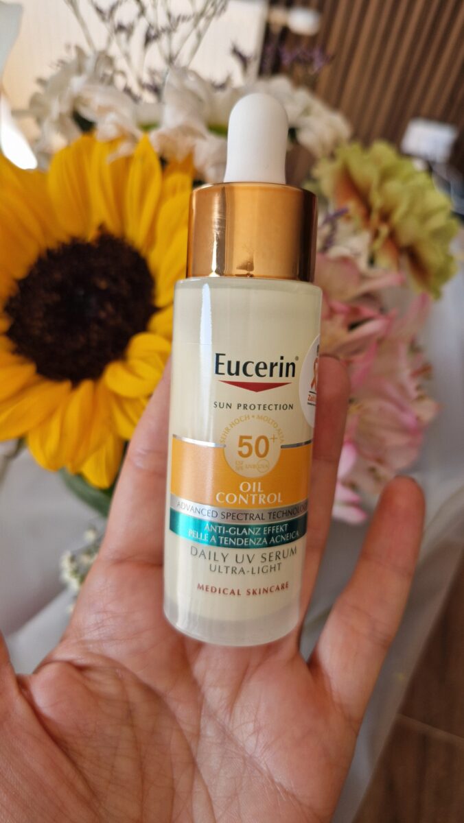 eucerin oil control uv serum