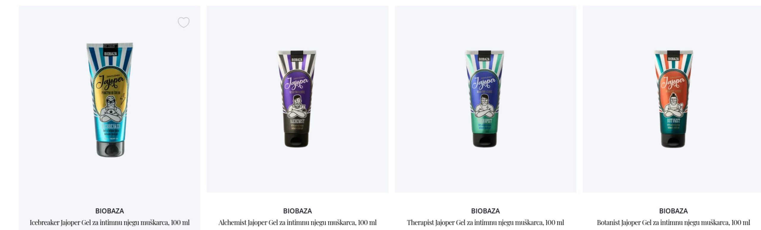 BIOBAZA Jajoper classic gel za intimnu negu