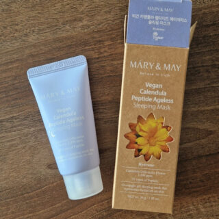 Mary & May Vegan Calendula Peptide Ageless sleeping mask – maska za noć sa peptidima