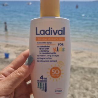 Ladival sprej za zaštitu kože od sunca SPF 50+ za osetljivu kožu dece