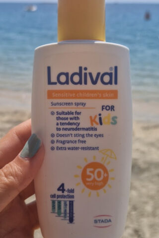 Ladival sprej za zaštitu kože od sunca SPF 50+ za osetljivu kožu dece